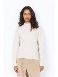 Soyaconcept Sweter "Kanita" w kolorze beżowym rozmiar: XS. Brązowe swetry klasyczne damskie Soyaconcept, xs, bez kołnierzyka. Za 224.95 zł.