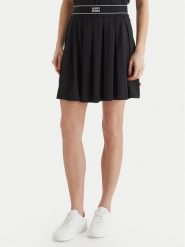 JOOP! Jeans Spódnica plisowana Taria 10100104 30100646 Czarny Regular Fit. Czarne spódnice damskie Joop! Jeans, s, bez wzorów, z jeansu. Za 529.99 zł.