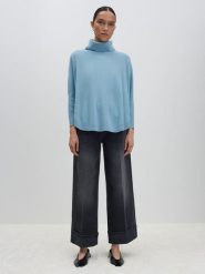 Someday Golf "Tariana" w kolorze błękitnym rozmiar: S. Niebieskie golfy damskie someday., s, bez wzorów, z wełny, bez ramiączek. Za 165.99 zł.