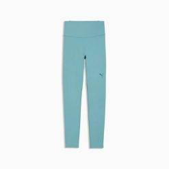 Legginsy treningowe damskie Puma SHAPELUXE HW 7/8 52746346. Niebieskie legginsy damskie Puma, l, bez wzorów. Za 195.67 zł.
