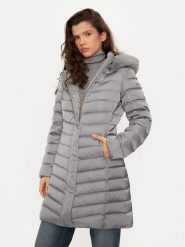 Geox Płaszcz zimowy Bettanie W4626H T3122 F1787 Szary Regular Fit. Szare kurtki damskie Geox, na zimę, bez wzorów, z syntetyku, bez kaptura. Za 989.99 zł.