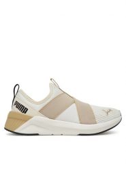 Puma Sneakersy Softride Harli Slip on Wns 311471 05 Biały. Białe obuwie sportowe damskie Puma, z materiału, bez zapięcia. Za 209.99 zł.