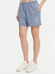 Tommy Hilfiger Szorty sportowe UW0UW05794 Niebieski Regular Fit. Niebieskie spodenki sportowe damskie Tommy Hilfiger, xs, bez wzorów, z bawełny. Za 129.99 zł.