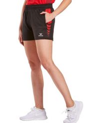 Spodenki robocze Erima Six Wings wielokolorowe. Czarne spodenki sportowe damskie Erima, s, bez wzorów, z materiału, na fitness i siłownię. Za 245.99 zł.