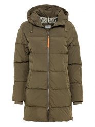Camel Active Płaszcz pikowany w kolorze khaki rozmiar: 48. Brązowe płaszcze damskie Camel Active, bez wzorów, bez kaptura. Za 430.46 zł.