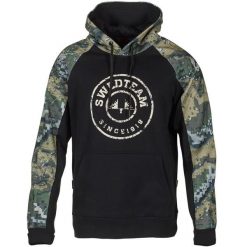 Bluza z kapturem Swedteam Ridge. Czarne bluzy damskie SWEDTEAM, m, bez wzorów, z materiału, z kapturem. Za 375.50 zł.