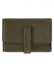 Liebeskind Berlin Skórzany portfel "Kate" w kolorze khaki - 13 x 10 x 4 cm rozmiar: onesize. Brązowe portfele damskie Liebeskind Berlin, bez wzorów, z materiału. Za 184.95 zł.