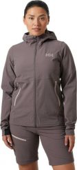 Kurtka softshell damska Helly Hansen Blaze Softshell. Szare kurtki sportowe damskie Helly Hansen, na lato, s, bez wzorów, z elastanu, bez kaptura. Za 652.25 zł.