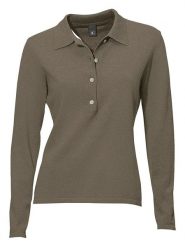 Heine Sweter w kolorze khaki rozmiar: 38. Brązowe swetry klasyczne damskie Heine, z bawełny, bez kołnierzyka. Za 61.46 zł.