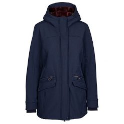 Kurtka Soft Shell Damska Anza TP75. Niebieskie kurtki damskie Trespass, l, bez wzorów, bez kaptura. Za 297.99 zł.