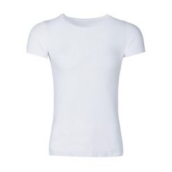 Koszulka do jogi Athlecia Julee Loose Fit. Białe koszulki damskie Endurance, bez wzorów, z poliamidu, bez kołnierzyka, bez ramiączek. Za 85.00 zł.