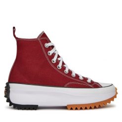 Trampki Converse. Czerwone trampki damskie Converse, bez wzorów, bez zapięcia. Za 359.99 zł.