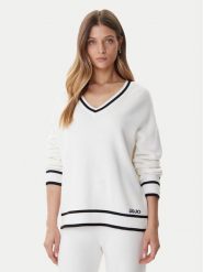 Liu Jo Sport Sweter TF5229 MS59L Écru Regular Fit. Swetry klasyczne damskie Liu Jo Sport, l, z syntetyku, bez kołnierzyka. Za 579.99 zł.