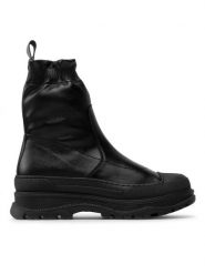 Rage Age Trapery RA-16-06-000412 Czarny. Czarne trapery damskie Rage Age, ze skóry, bez zapięcia. Za 549.99 zł.