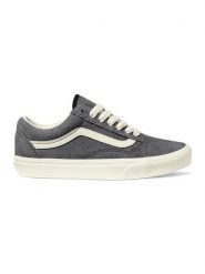 Vans Skórzane sneakersy "Old Skool" w kolorze szarym rozmiar: 38,5. Szare obuwie sportowe damskie Vans, bez zapięcia. Za 158.10 zł.
