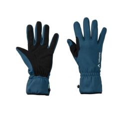 Rękawice VAUDE Basodino III. Niebieskie rękawiczki damskie Vaude, bez wzorów. Za 147.80 zł.