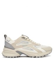 Calvin Klein Sneakersy Hike Run Ckstripe Ripst HW0HW03019 Beżowy. Brązowe obuwie sportowe damskie Calvin Klein, z materiału, bez zapięcia. Za 649.99 zł.