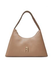 Furla Torebka Diamante WB00782 AX0733 BG 1257S Brązowy. Brązowe torebki klasyczne damskie Furla, ze skóry, bez dodatków. Za 1,169.00 zł.