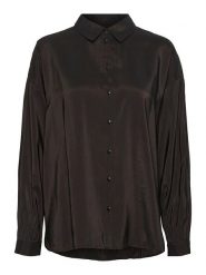 Vero Moda Koszula "Bell" w kolorze czarnym rozmiar: XS. Czarne koszule damskie Vero Moda, xs, bez wzorów, bez kołnierzyka, bez ramiączek. Za 43.88 zł.