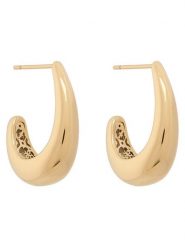 Guess Kolczyki JUBE06 430JW Złoty. Żółte kolczyki damskie Guess, ze stali. Za 249.99 zł.