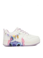 Disney Classics Sneakersy CEO-CP66-SS26-202DCLS Biały. Białe buty sportowe dziewczęce Disney Classics, z syntetyku, bez zapięcia. Za 129.99 zł.