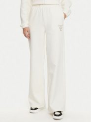 Guess Spodnie dresowe V5RB12 KC3D2 Écru Regular Fit. Spodnie dresowe damskie Guess, l, z aplikacjami, z dresówki. Za 169.99 zł.