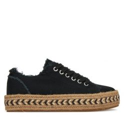 Espadryle DeeZee. Czarne espadryle damskie DeeZee, bez wzorów, bez obcasa. Za 99.99 zł.