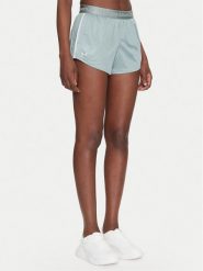 Under Armour Szorty sportowe Tech™ Play Up Shine 1389883 Zielony Regular Fit. Zielone spodenki sportowe damskie Under Armour, s, bez wzorów, z syntetyku, na fitness i siłownię. Za 79.99 zł.