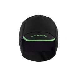 Czapka z daszkiem pod kask YPP001 ROCKBROS ocieplana czarna. Czarne czapki z daszkiem damskie ROCKBROS, na zimę, bez wzorów, z materiału. Za 29.99 zł.