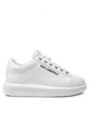 KARL LAGERFELD Sneakersy KL62525N Biały. Białe obuwie sportowe damskie KARL LAGERFELD, ze skóry, bez zapięcia. Za 569.99 zł.