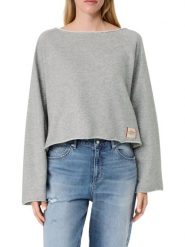 S.Oliver Bluza Kobiety Bawełna szary, 46. Szare bluzy damskie S.Oliver, s, bez wzorów, z bawełny, bez kaptura. Za 229.95 zł.