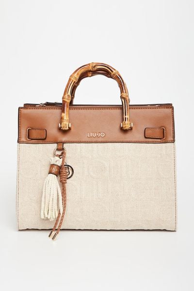 Torebka damska shopperka z logo LIU JO. Torebki klasyczne damskie Liu Jo, bez dodatków. Za 679.00 zł.