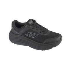 Kapcie SKECHERS MAX CUSHIONING ENDEA Czarny. Czarne kapcie damskie Skechers, z syntetyku. Za 359.99 zł.