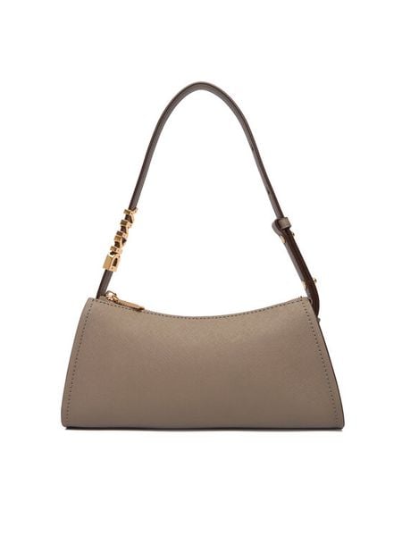 DKNY Torebka R433YG57 Beżowy. Brązowe torebki klasyczne damskie DKNY, ze skóry, bez dodatków. Za 869.99 zł.