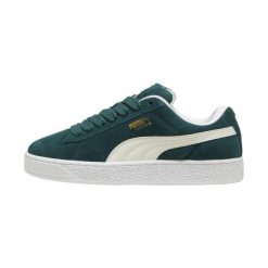 Sneakersy Puma Suede XL. Zielone obuwie sportowe damskie Puma, bez zapięcia, trekkingowe, Puma Suede. W wyprzedaży za 331.85 zł.