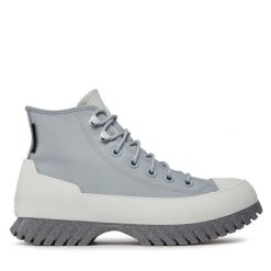 Trampki Converse. Niebieskie trampki damskie Converse, bez wzorów, bez zapięcia. Za 409.99 zł.