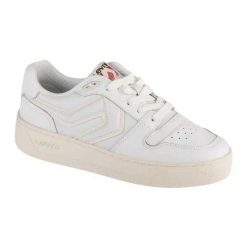 Trampki Damskie Skóra Glide. Białe trampki damskie Levi's, bez wzorów, z gumy, bez zapięcia. Za 492.99 zł.