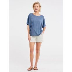 Koszulka damska Protest Prtjaba. Niebieskie koszulki damskie Protest, bez wzorów, bez kołnierzyka, bez ramiączek. Za 206.50 zł.