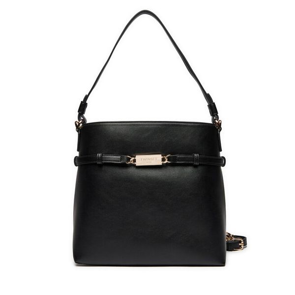 Torebka TWINSET. Czarne torebki klasyczne damskie Twinset, bez dodatków. Za 399.99 zł.