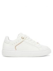 Tommy Hilfiger Sneakersy Low Cut Lace Up Sneaker T3A9-33982-1355 S Biały. Białe buty sportowe dziewczęce Tommy Hilfiger, bez wzorów, ze skóry, bez zapięcia. Za 349.99 zł.