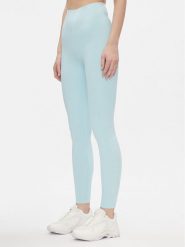 Calvin Klein Performance Legginsy 00GWS3L602 Niebieski Slim Fit. Niebieskie legginsy sportowe damskie Calvin Klein Performance, l, bez wzorów, z syntetyku, na fitness i siłownię. Za 239.99 zł.