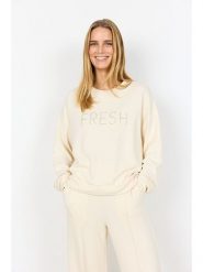Soyaconcept Bluza "Banu" w kolorze kremowym rozmiar: L. Brązowe bluzy damskie Soyaconcept, l, bez wzorów, bez kaptura. Za 105.38 zł.