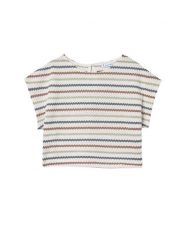 Mayoral T-Shirt 6022 Kolorowy Regular Fit. Koszulki i t-shirty dziewczęce Mayoral, bez wzorów, z bawełny, bez kołnierzyka, bez ramiączek. Za 114.99 zł.