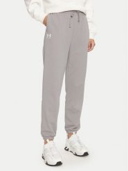 Under Armour Spodnie dresowe Ua Rival 1382735 Różowy Loose Fit. Czerwone spodnie dresowe damskie Under Armour, m, bez wzorów, z bawełny. Za 119.99 zł.