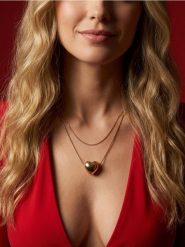 Naszyjniki 2 pack - złoty. Żółte naszyjniki damskie Sinsay, złote. Za 12.99 zł.