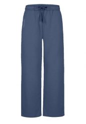 Szerokie spodnie dresowe N-EVA. Niebieskie spodnie dresowe damskie Volcano, s, bez wzorów, z dresówki. Za 139.99 zł.