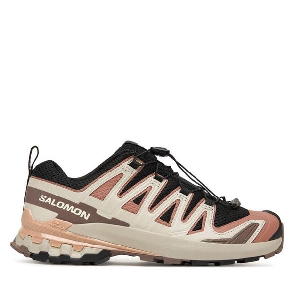 Trekkingi Salomon. Czarne obuwie sportowe casual damskie Salomon, bez zapięcia. Za 649.99 zł.