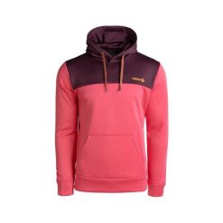 Bluza DUERO MIX z regulowanym kapturem, logo z przodu i kieszenią kangurkową. Czerwone bluzy damskie Izas, na zimę, s, bez wzorów, z jeansu. Za 204.30 zł.