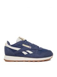 Reebok Sneakersy EO-CLASSIC LEATHER 100272621 Granatowy. Niebieskie buty sportowe chłopięce Reebok, ze skóry, bez zapięcia. Za 249.99 zł.