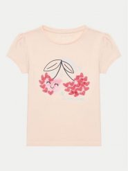 Guess T-Shirt K5GI03 K6YW4 Różowy Regular Fit. Czerwone koszulki i t-shirty dziewczęce Guess, z aplikacjami, z bawełny, bez kołnierzyka, bez ramiączek. Za 59.99 zł.
